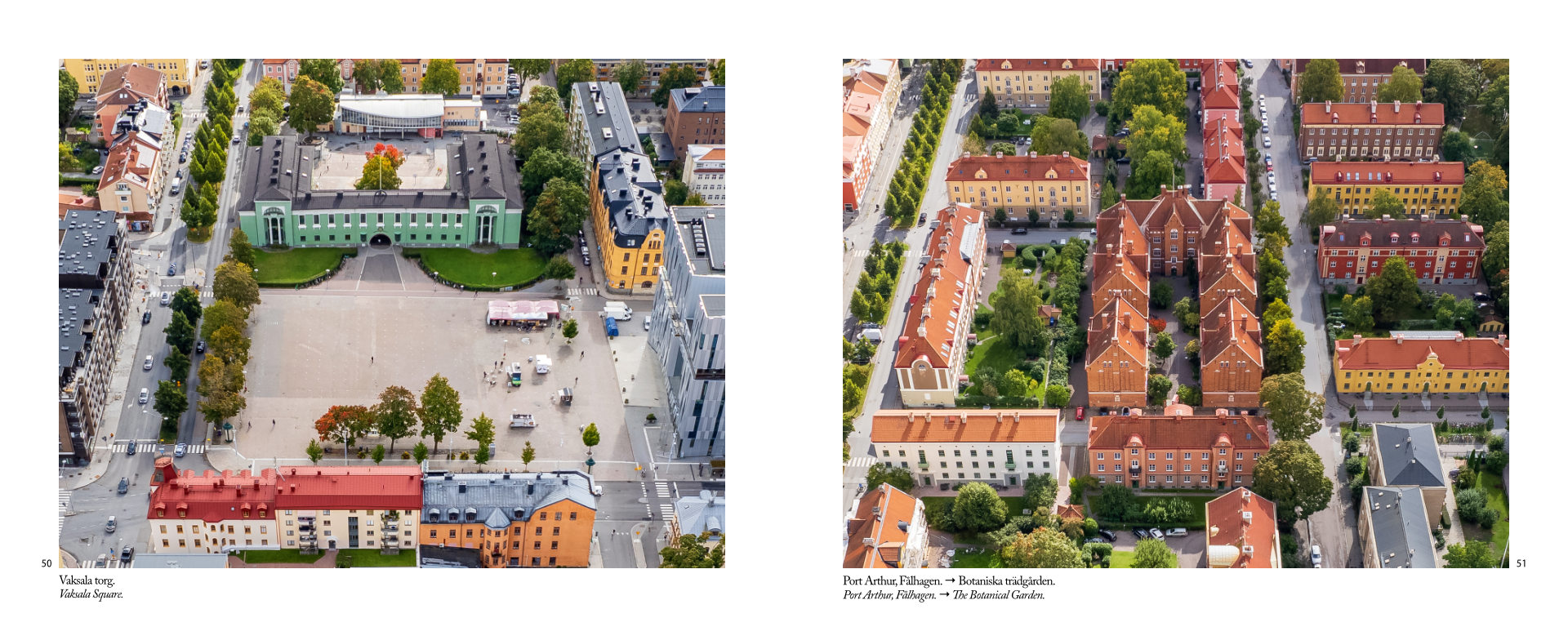 Uppsala - stadens vidsträckta vyer - 6