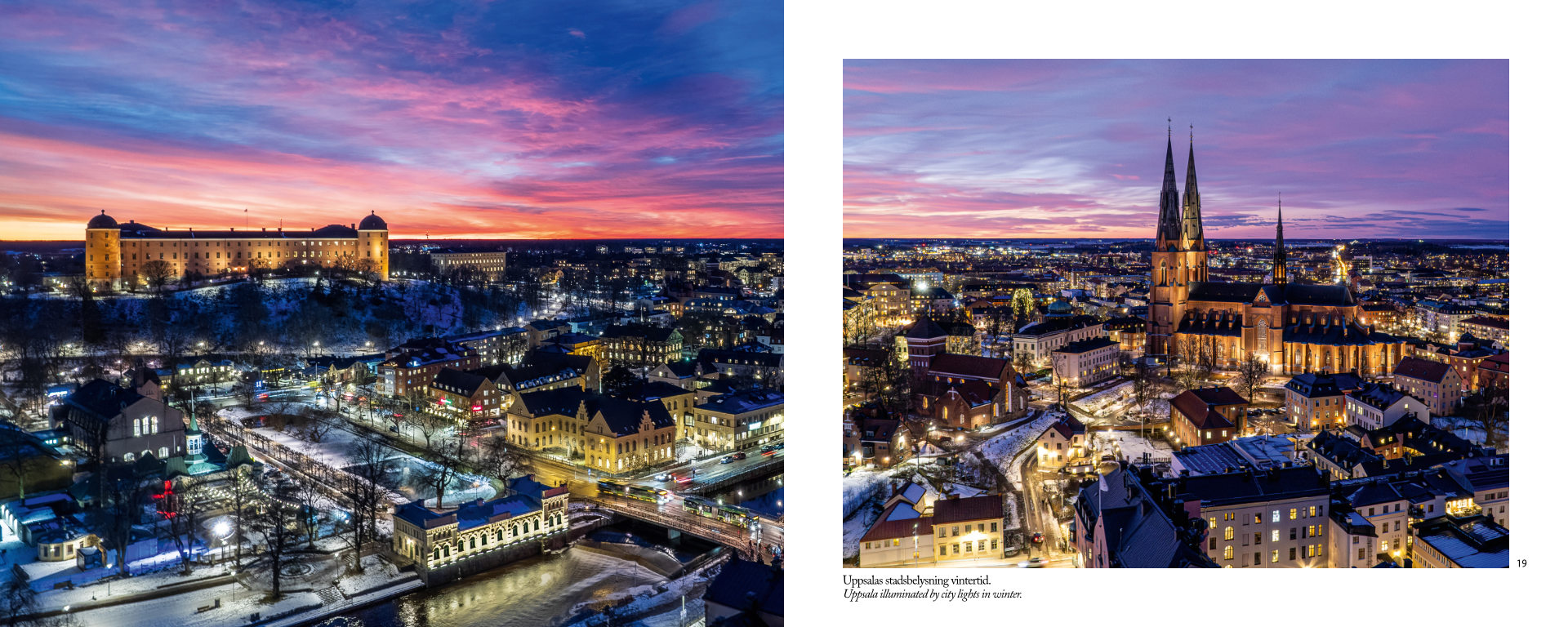 Uppsala - stadens vidsträckta vyer - 3