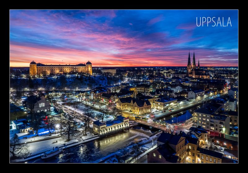 Uppsala by Night