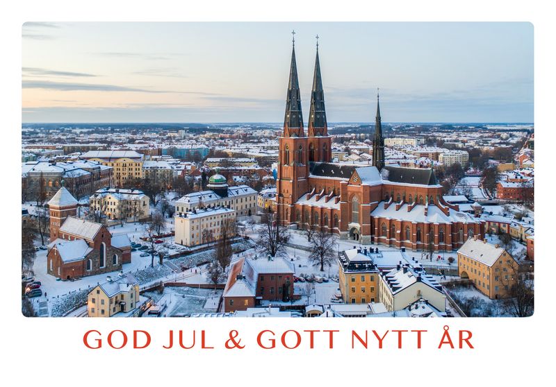 Julkort Domkyrkan