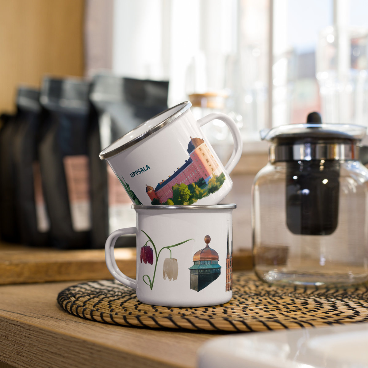 Emaljmugg Uppsala - 5