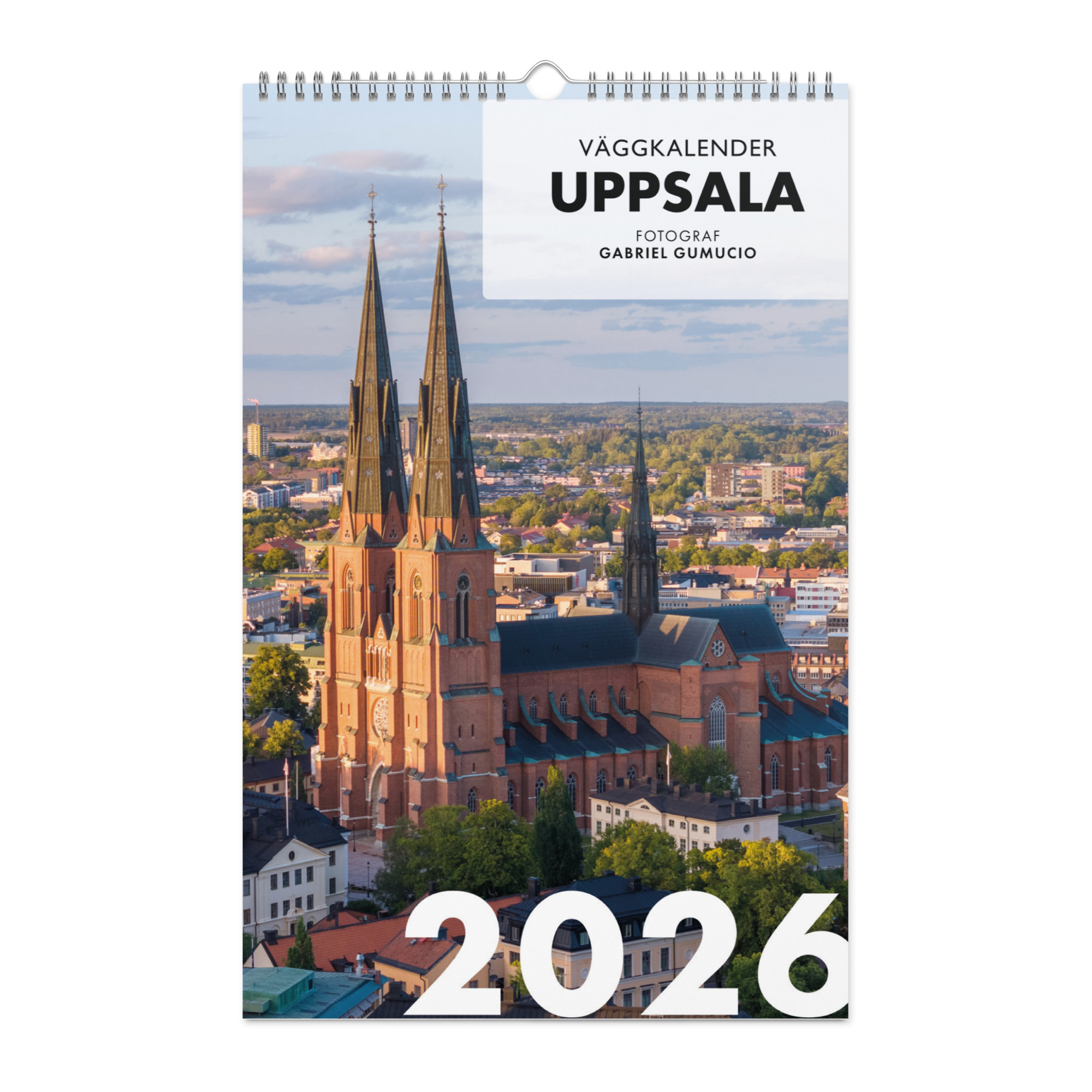 Väggkalender Uppsala 2026 - 1