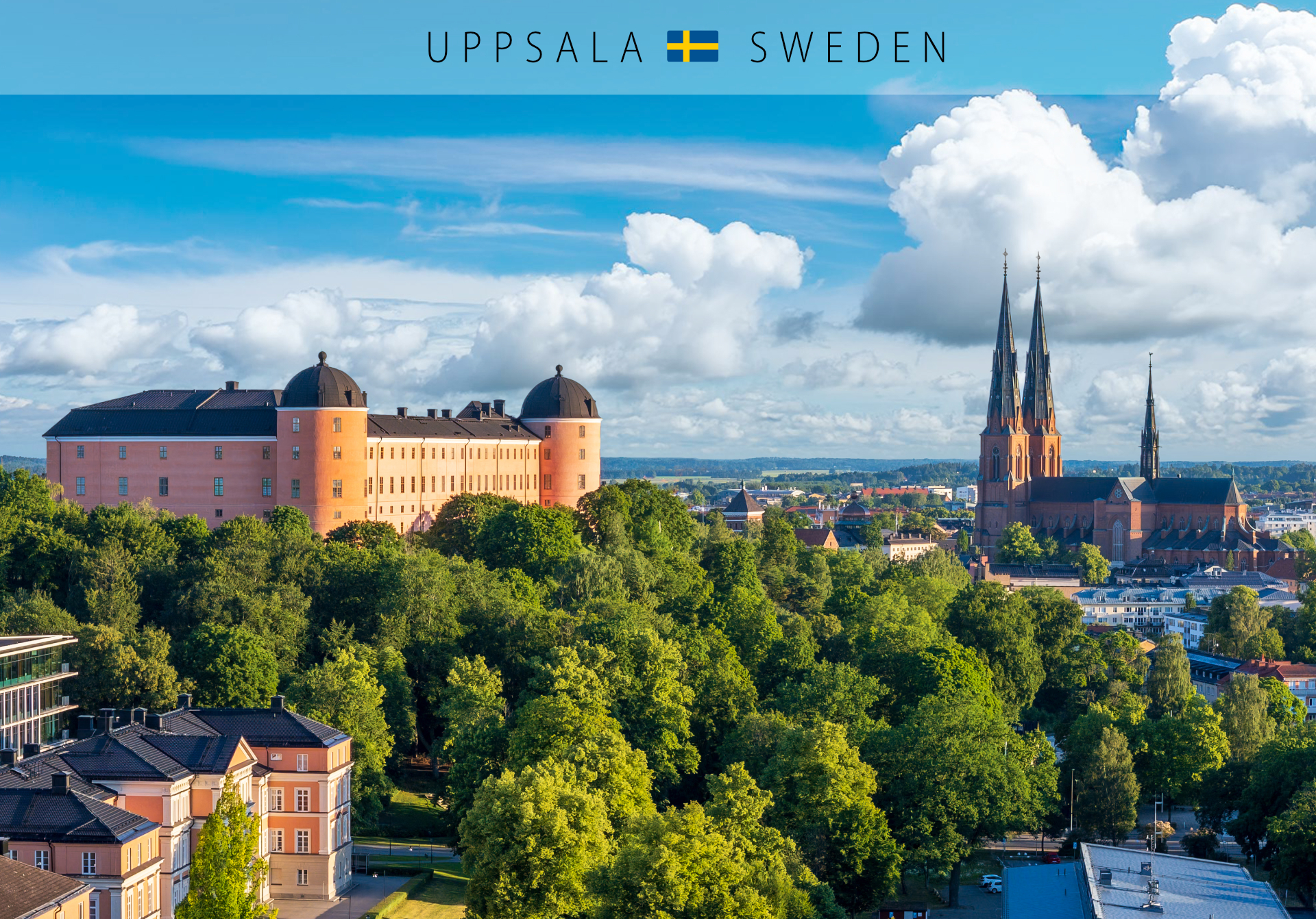 Uppsala skyline